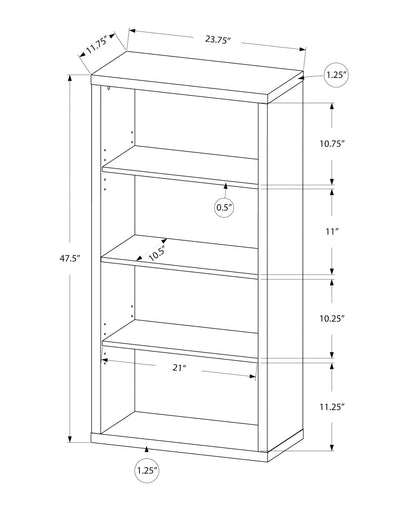 Bookshelf, 5 Tier For Office