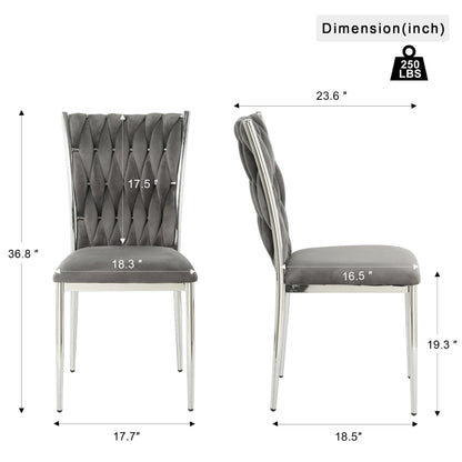 Modern Dining Chair Set For Dining Room