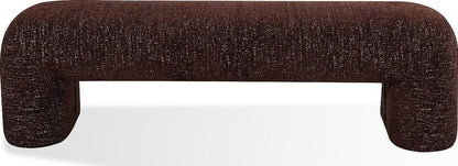 Mocoa - Fully Upholstered Bench - Mongoose Chenille