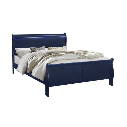 Charlston - 5 Piece Bedroom Set With LED Headboard