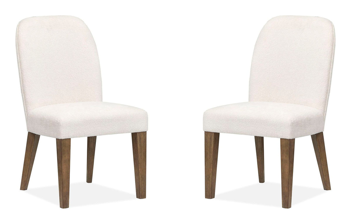 Westbourne - Upholstered Host Chair (Set of 2) - Dark Umber