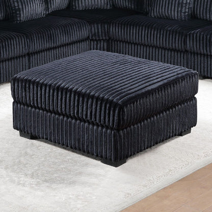 Contemporary Soft Upholstered Ottoman