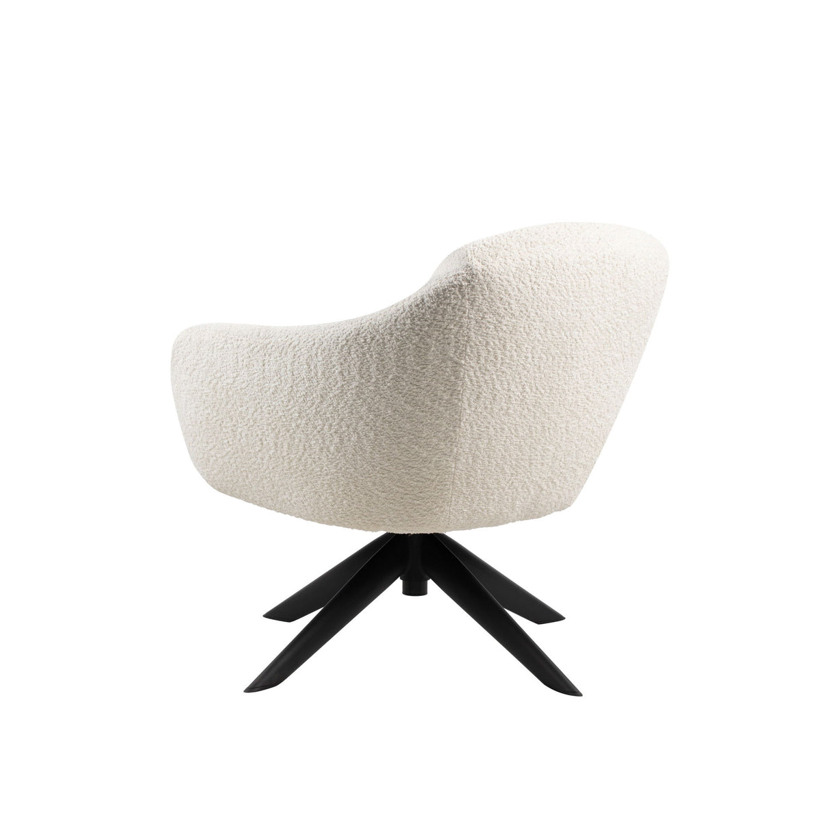 Fleming - Boucle Swivel Lounge Chair