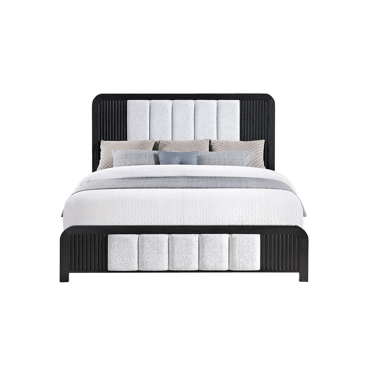 Beverly - Bed With Fluted Detailing