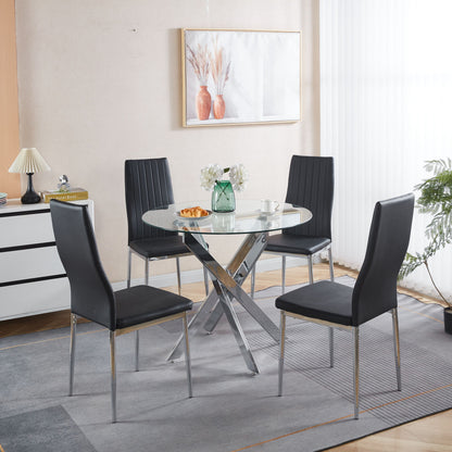 Minimalist Design Dining Chair (Set of 4)