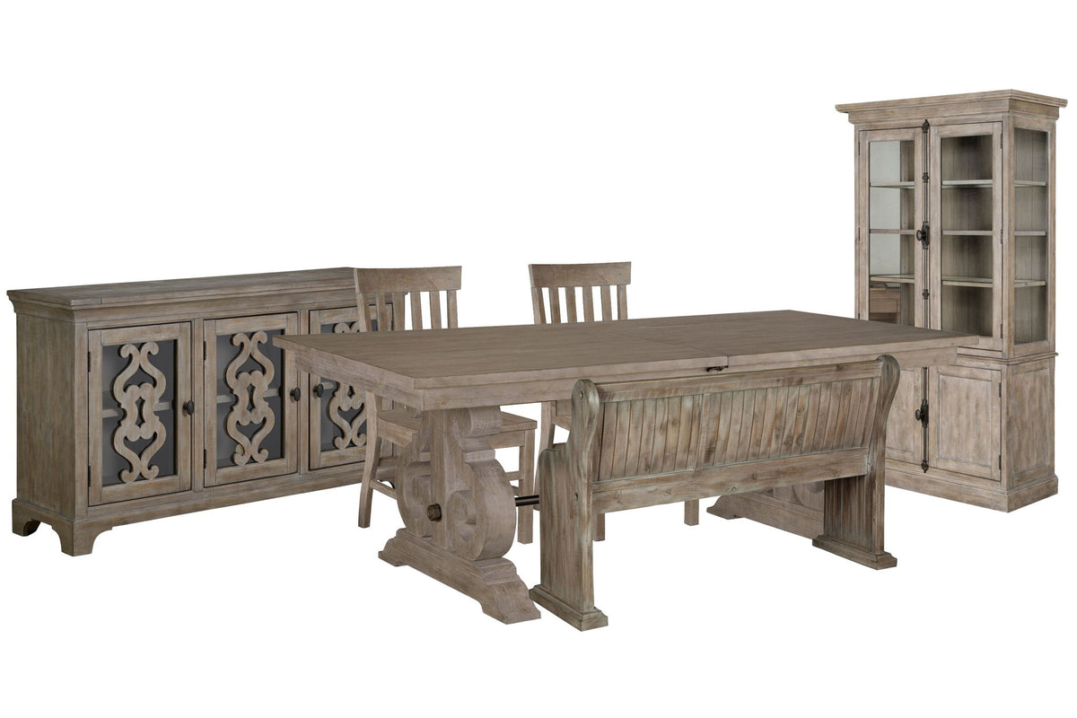 Tinley Park - Extendable Rectangular Dining Table Set