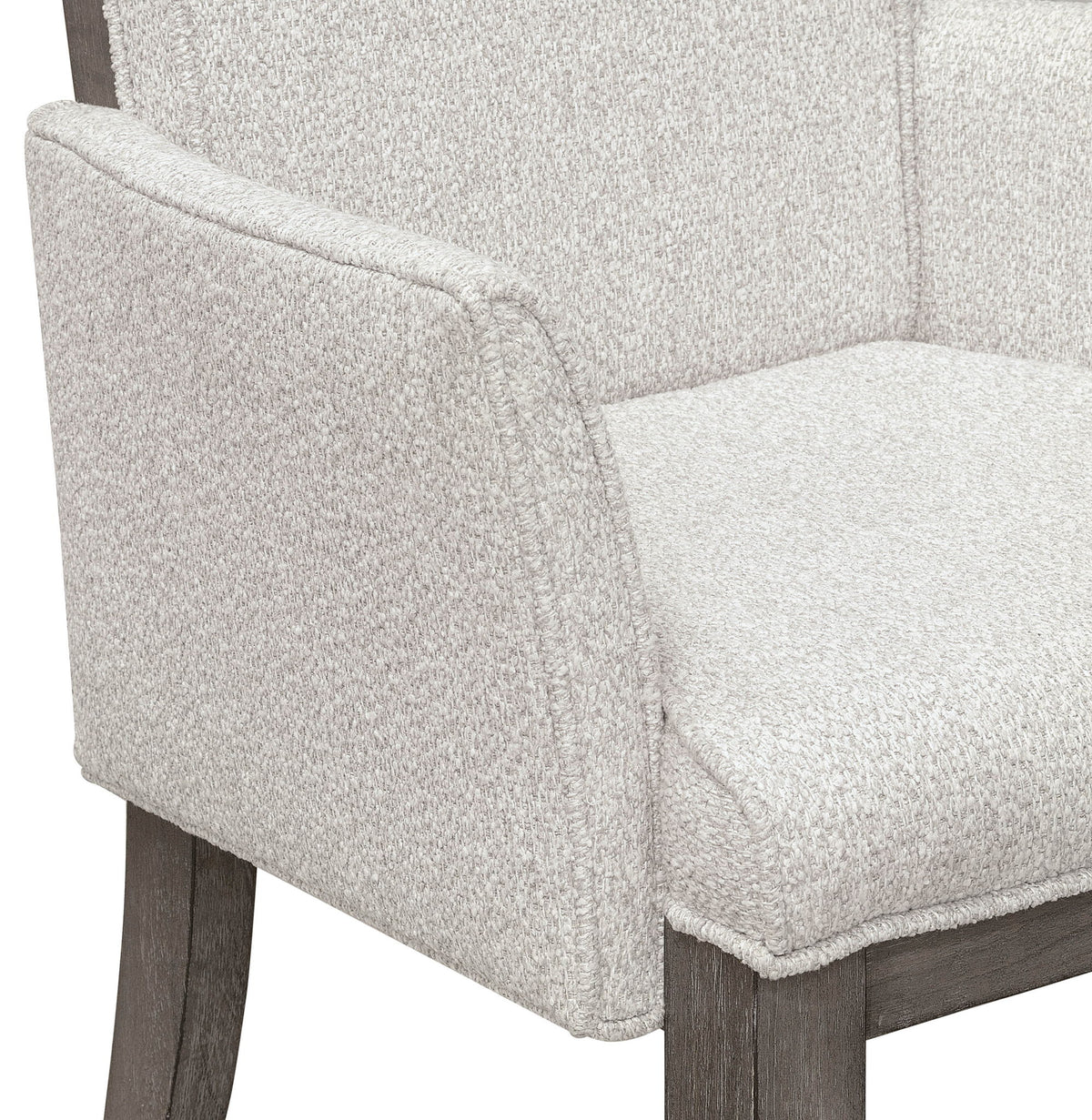 Anderson Park - Upholstered Arm Chair (Set of 2) - Moose Trail / Frontier Brown