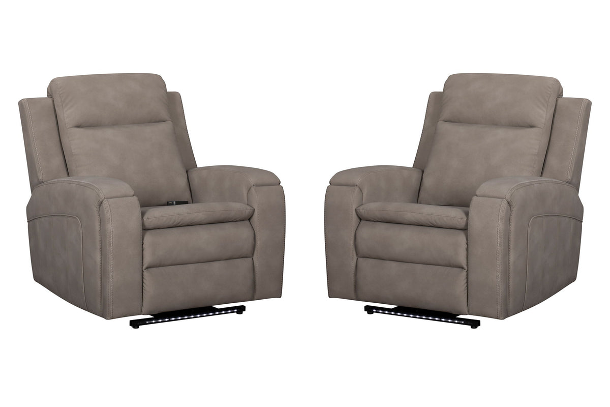 Armstrong - Power Recliner With Heat, Massage And Auto-Glide