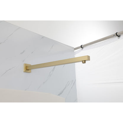 Wall Mounted Shower Arm With Flange