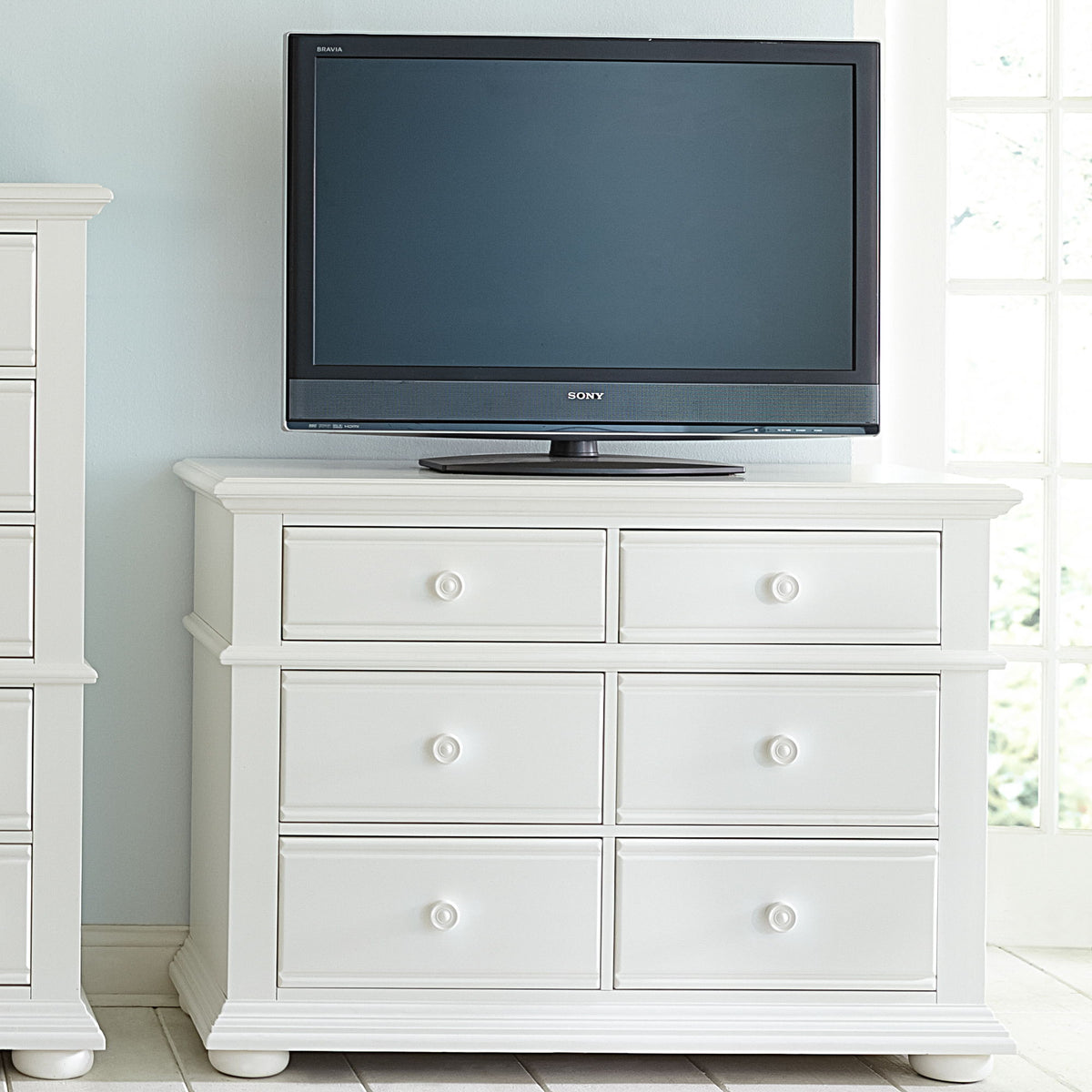 Summer House - Media Chest - Oyster White