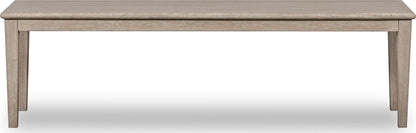 Camden - Oak Wood Bench - Chai
