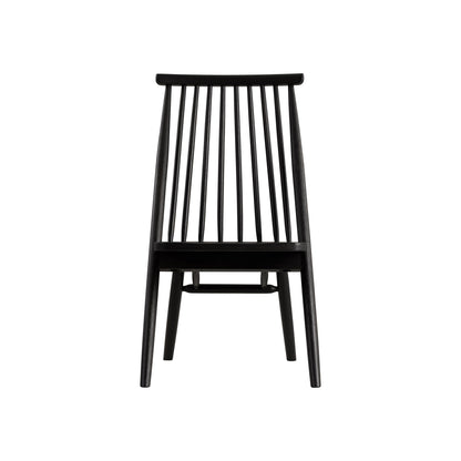 Arcadia - Rack Back Windsor Chair - Black