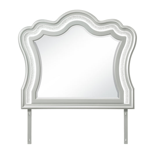Aurelia - Mirror With LED Light - Silver