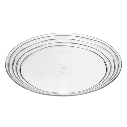 Designer Swirl Acrylic Dinner Plates (Set of 4)