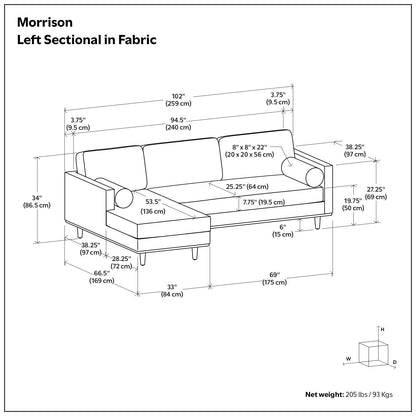 Morrison - Upholstered Sectional Sofa