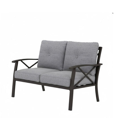 All-Weather Loveseat 2 Seats Sofa With Cushions