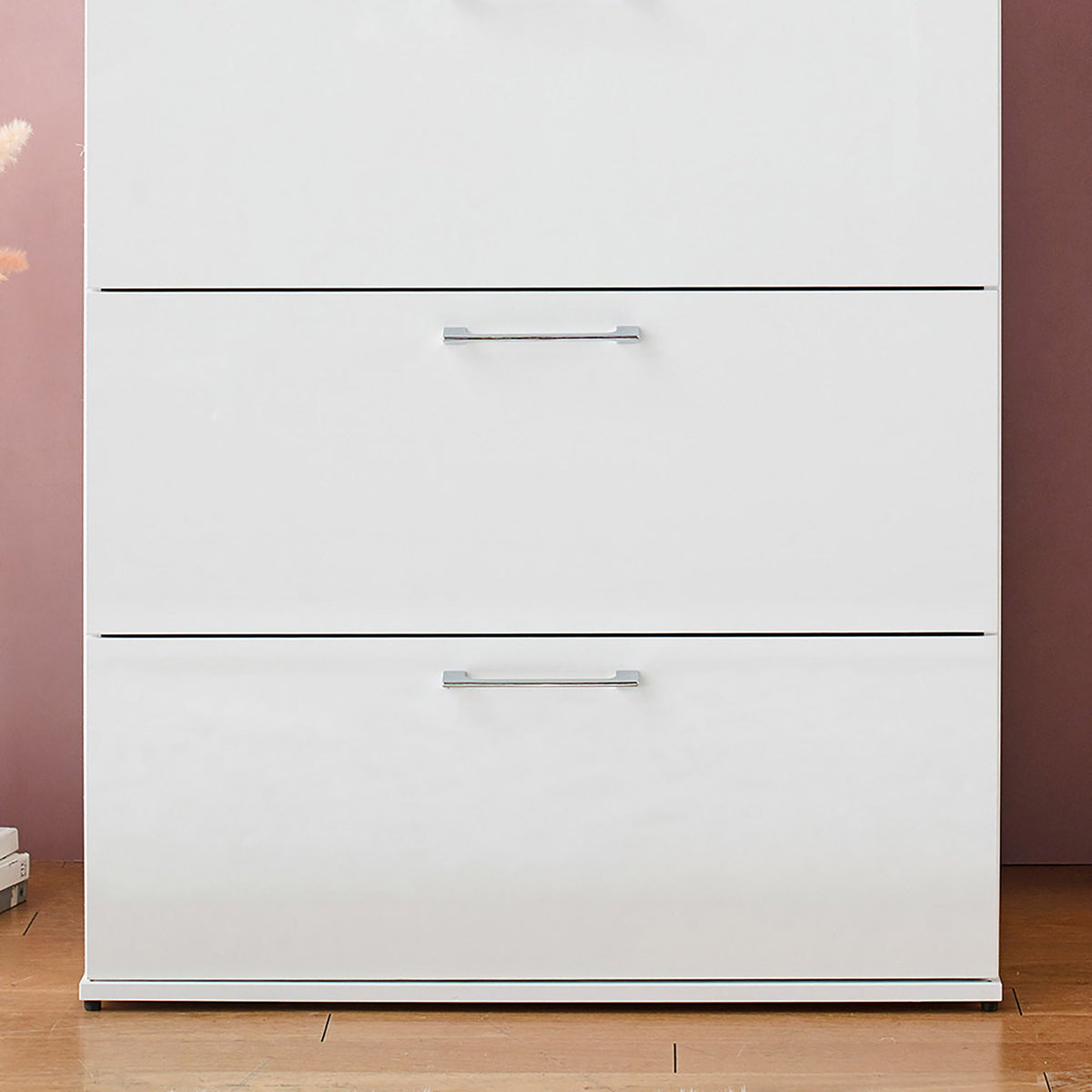Bliss - Glossy 4 Drawer Jumbo Chest With Extra Deep Storage