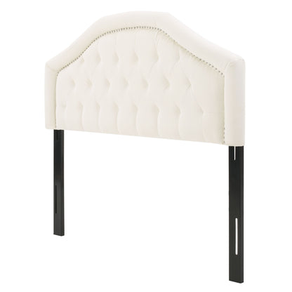 Kaarina - Contemporary Tufted Fabric Headboard
