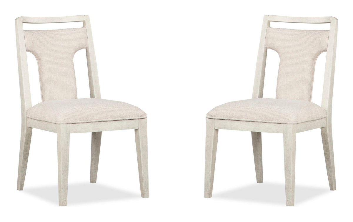 Lorelei - Upholstered Side Chair (Set of 2) - Misty Cloud
