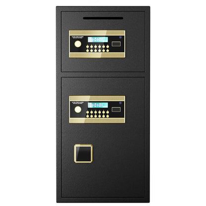 Large Double Door Coin Operated Safe, Digital Security Safe With Fireproof And Waterproof Bag