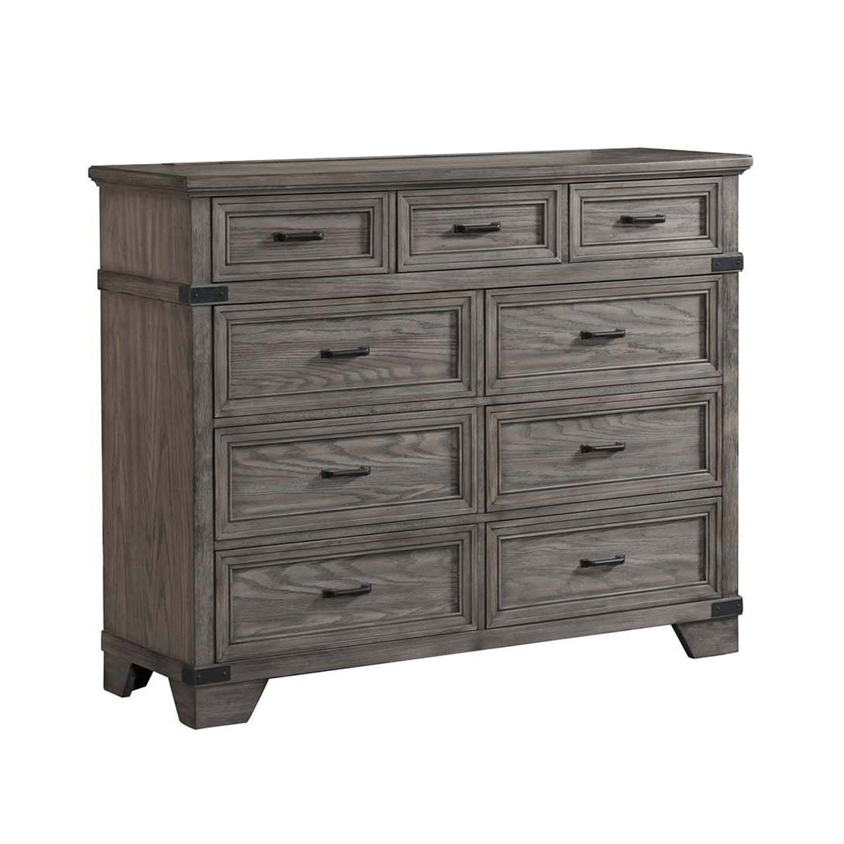 Forge - Tall Dresser - Brushed Steel