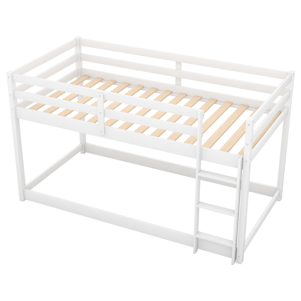 Floor Bunk Bed With Ladder
