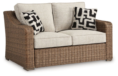 Beachcroft - Loveseat With Cushion - Beige
