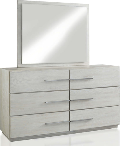 Destination - Six Drawer Dresser - Cotton Gray (2024)