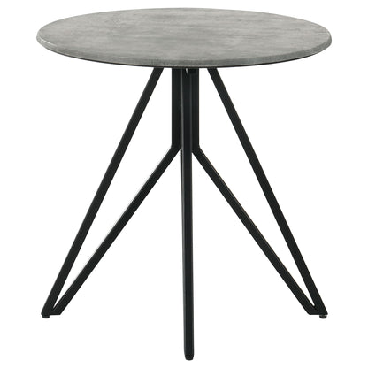 Hadi - Round End Industrial Design With Round Shape - Gray