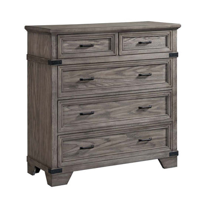 Forge - Media Chest - Brushed Steel
