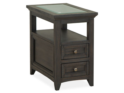 Westley Falls - Chairside End Table - Graphite
