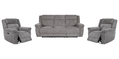 Richland - Power Reclining Sofa Set