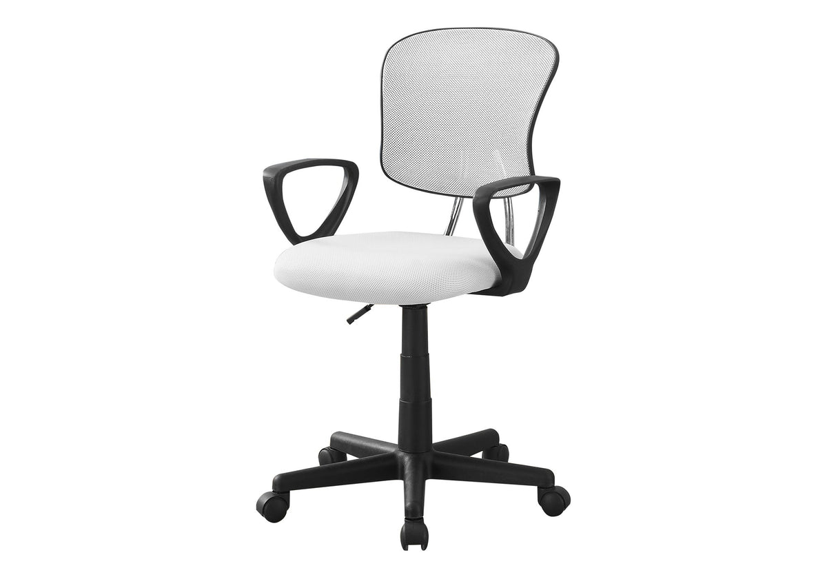 Office Chair, Adjustable Height, Swivel Ergonomic, Armrests, Contemporary