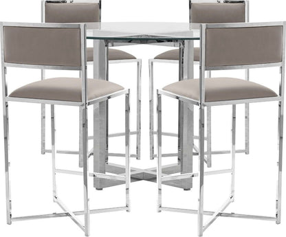 Amalfi - X-Base Counter Stool (Set of 2)