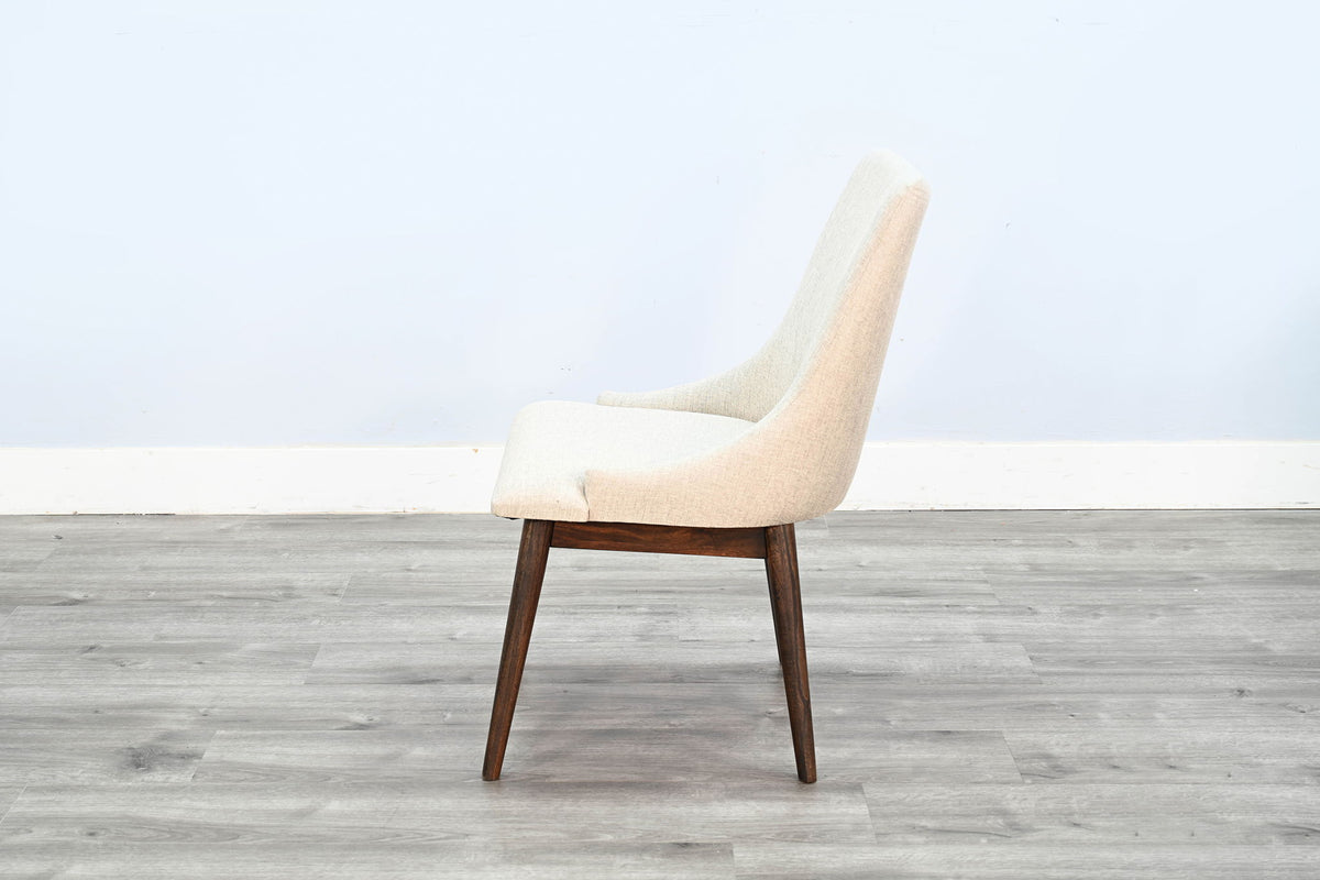 American Modern - Upholstered Cushion Seat Dining Chair (Set of 2) - Walnut