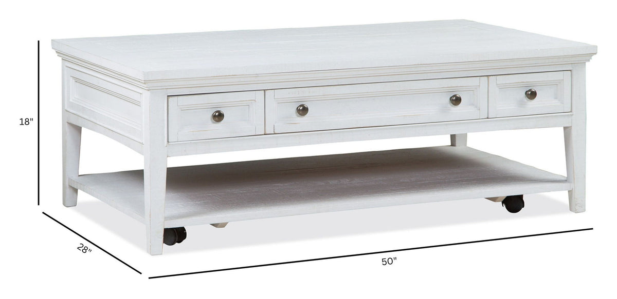 Heron Cove - Rectangular Cocktail Table Set
