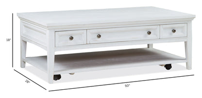 Heron Cove - Rectangular Cocktail Table Set