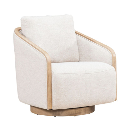 Nora - Upholstered Swivel Accent Chair