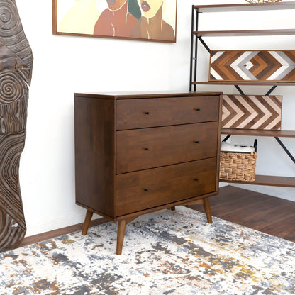 Caroline - Dresser 3 Drawer - Brown / Wood