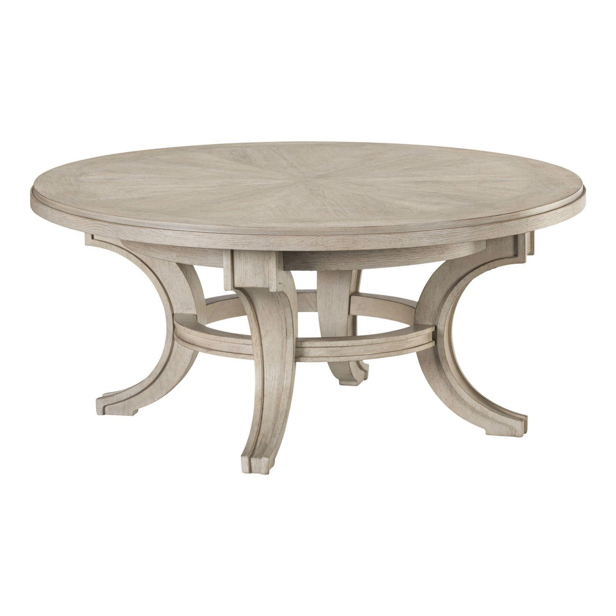 New Haven - Round Cocktail Table - Sanctuary White
