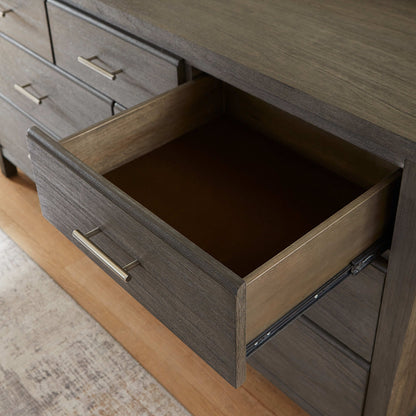 Nevis Riva - Seven Drawer Dresser - Sharkskin (2024)