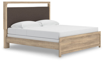 Kinlanni - Upholstered Panel Bed