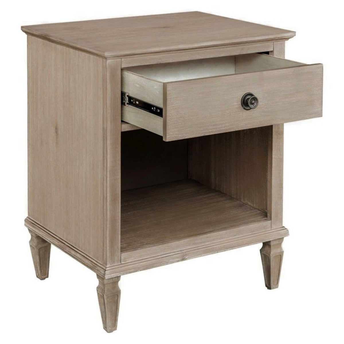 Victoria - Nightstand With Open Storage