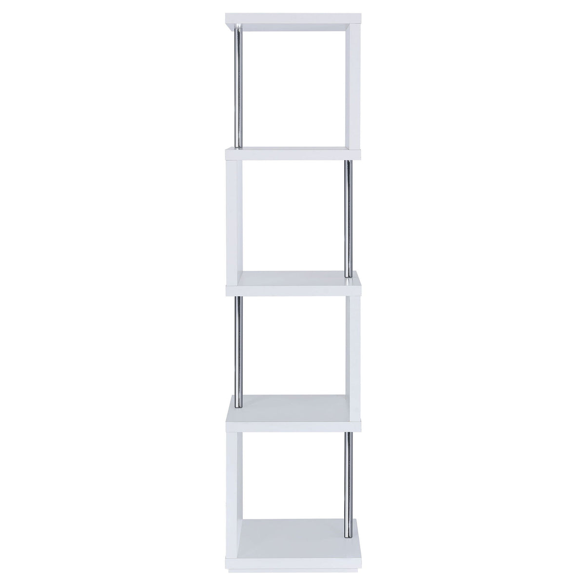 4 Tier Bookcase With Accents