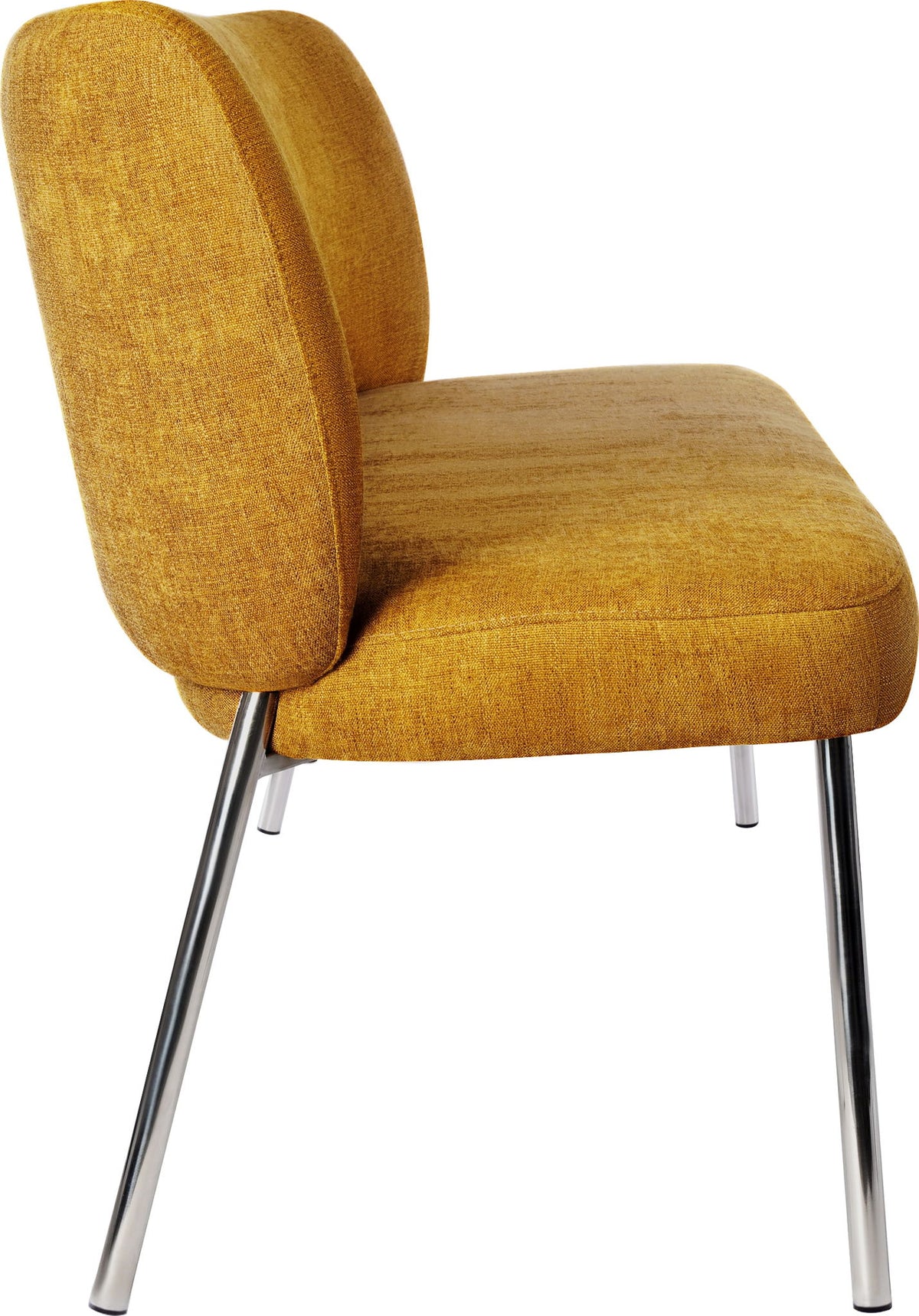Fomo - Chenille Upholstered Stainless Steel Base Dining Chair (Set of 2)