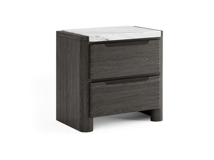 Keaton - Drawer Nightstand - Black