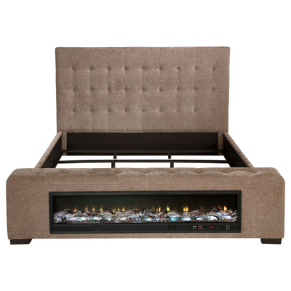 Crombie - Bed With Visual Flame Feature