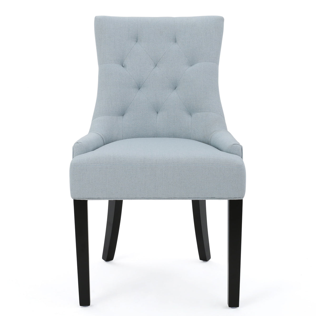 Contemporary Cheney Dining Chair Set With Tufted Design
