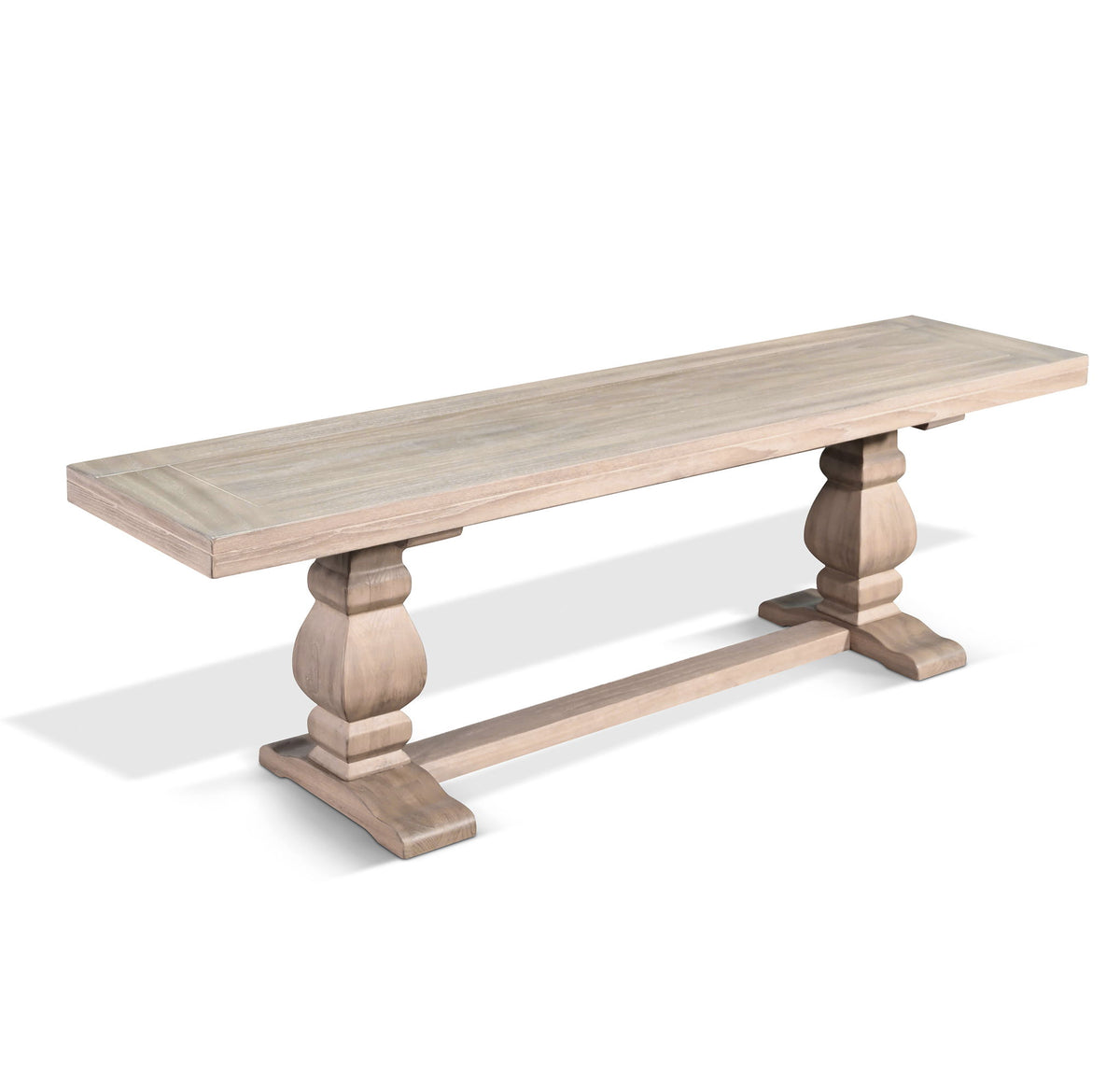 Gianna - Wood Dining Bench - Wheat