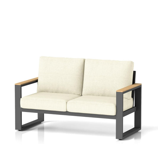 All-Weather Loveseat Sofa With Thick Cushions